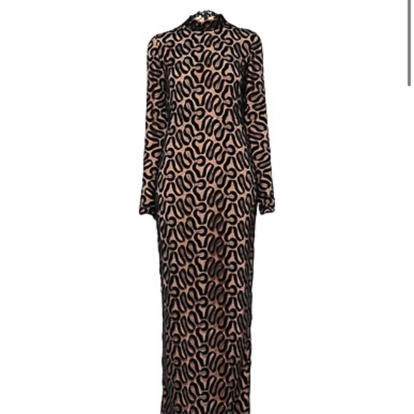 Stella McCartney black velvet gown - Picture 1 of 1